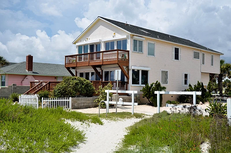 Luxury Oceanfront Vacation Home in Historic St. Augustine: Stunning Views!