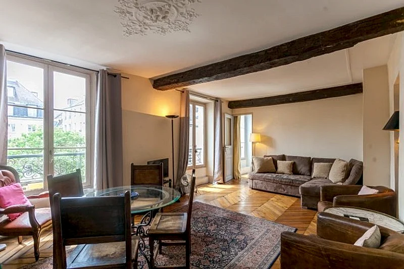 2 Bedroom Mouffetard Street CONTRESCARPE avec vue