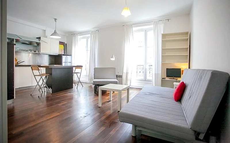 LACHARRIERE large bright and quiet studio near Saint Amboise