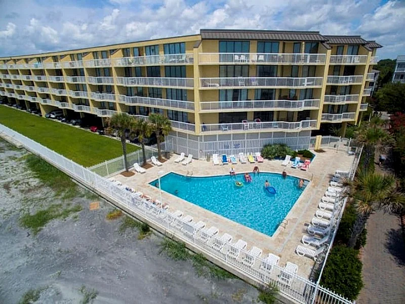 Charleston Oceanfront Villa 306 ~ Folly Beach ~ 2 community pools ~ Walking distance to downtown!