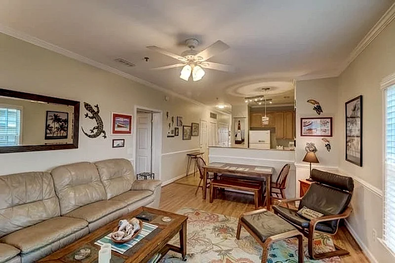 Marshwinds 2U- River View Top Floor Condo with Community Pool - Elevator Access