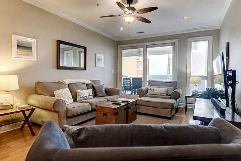 Ocean Point Villa 201- Open Ocean Views & Large Deck - Beach Access Directly Across Street