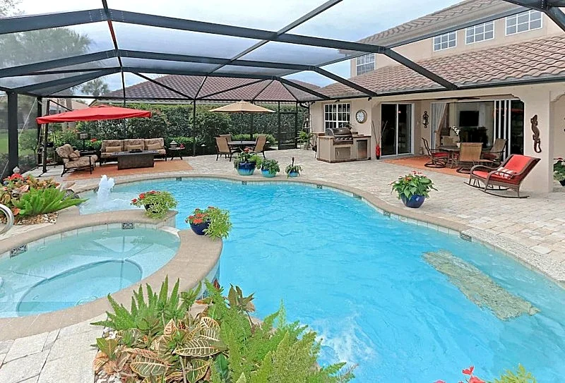 Beautiful, spacious, professionally decorated with pool & spa home