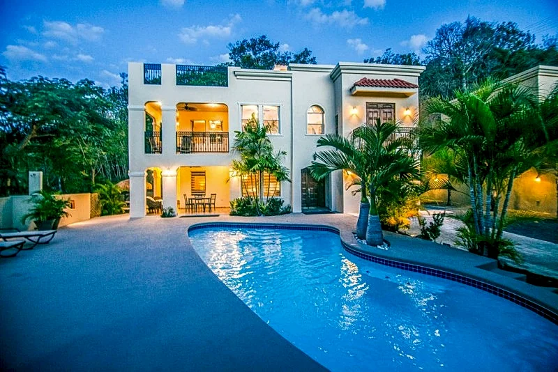 Villa w/ Ocean Sunset Views & Pool: Easy Stroll to Beach & Restaurants- WiFi
