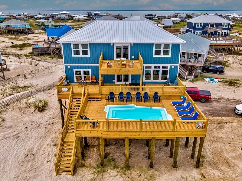 Private Pool, Gulf Front, Game Room, 2 Master Suites! - Island Time VI