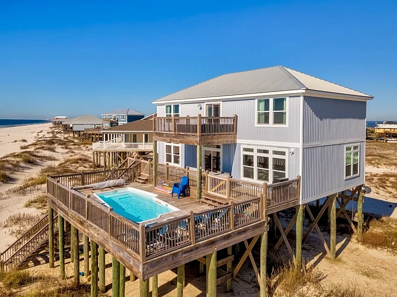Gulf Front, Private Heated Pool, Pet Friendly, 2 Master Suites! – Island Time IV
