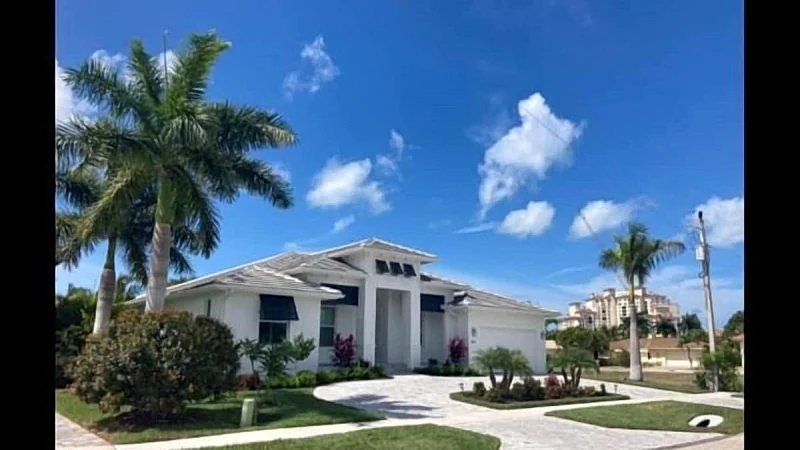 Gorgeous new coastal home on water with pool