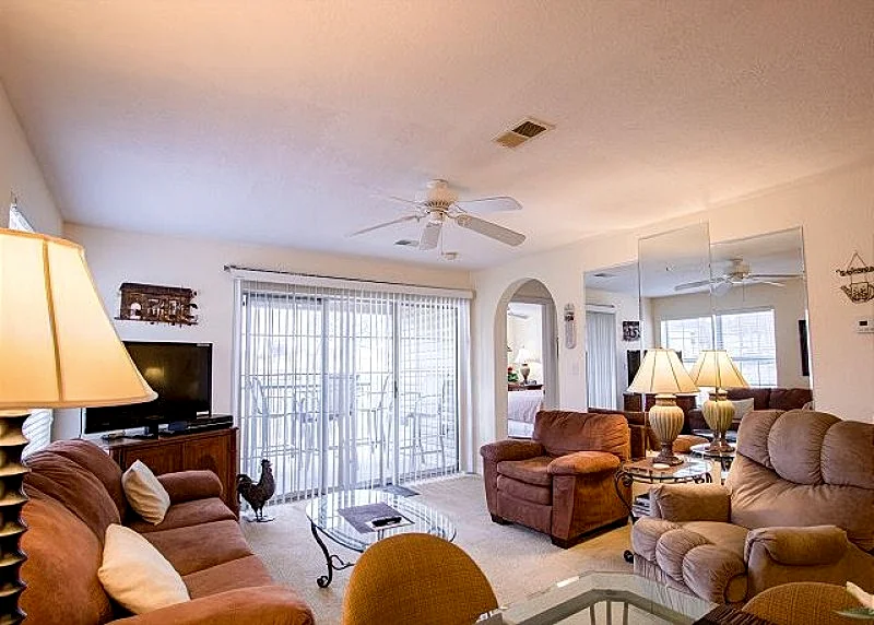Cozy Relaxing Holiday! Two Bedroom, 2 Bath Golf View Condo in Holiday Hills!