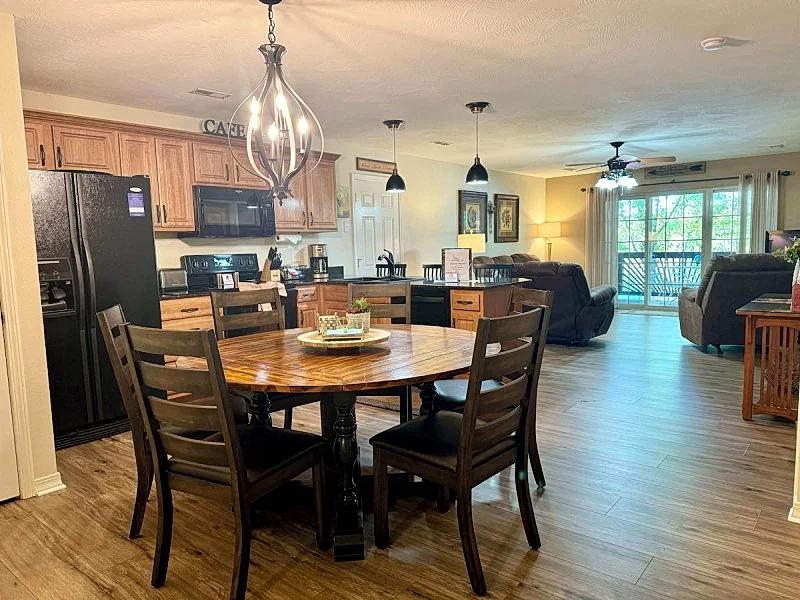 Lakefront Condo with Private Deck to Enjoy the views of the Water & Dock