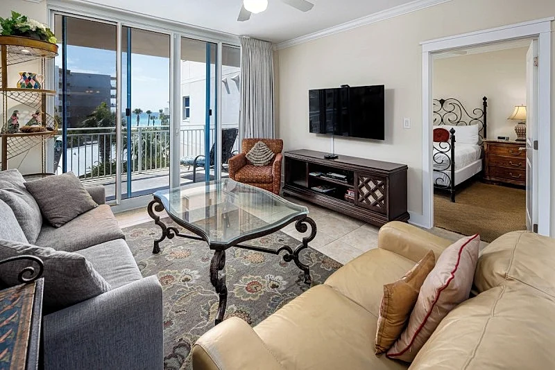 Waterscape B310: Beautiful 2bed/2.5 bath, beach view, lazy river, free movies