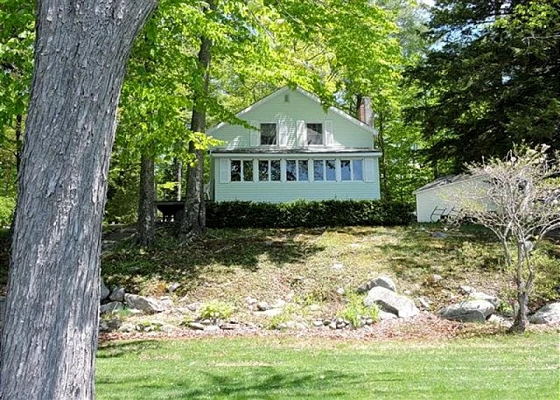 Classic, old fashioned waterfront camp on Lake Winnipesaukee, NH