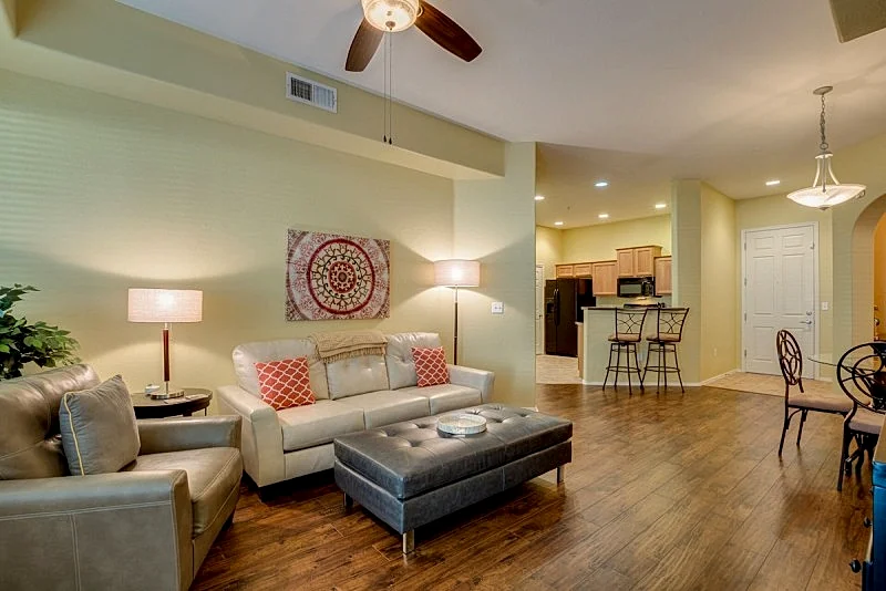 GROUND FLOOR condo STEPS AWAY from pool & spa!
