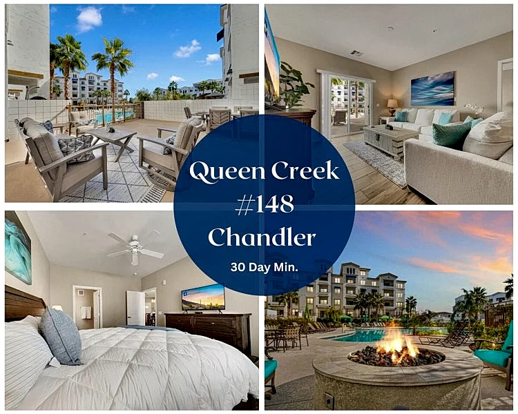 Resort Living in Ocotilo! Oversized Poolside Patio. Two Master Suites!