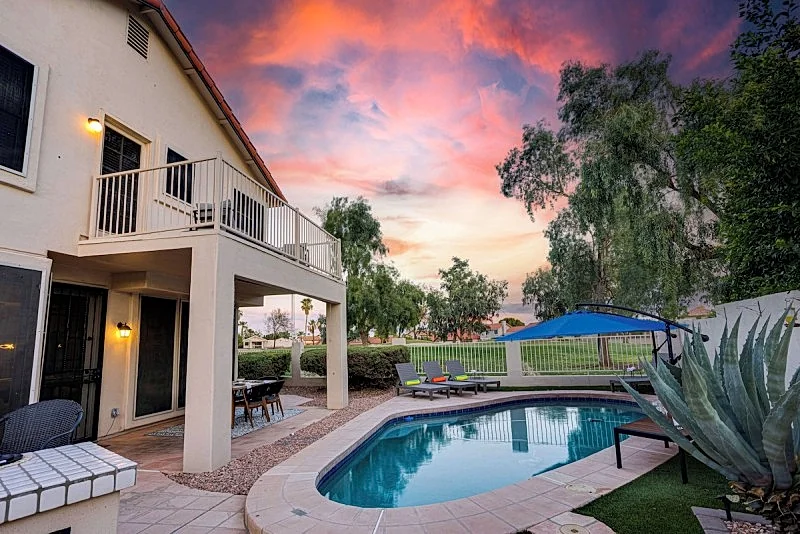Pool- Outdoor Projector- 2 Kings- Game Room w/Bar