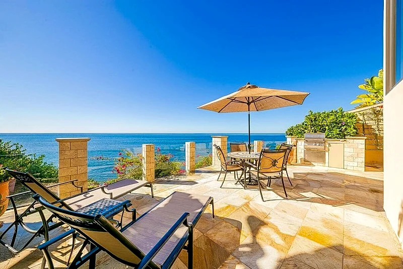Pacific Paradise is an oceanfront home that celebrates its glorious panoramic views