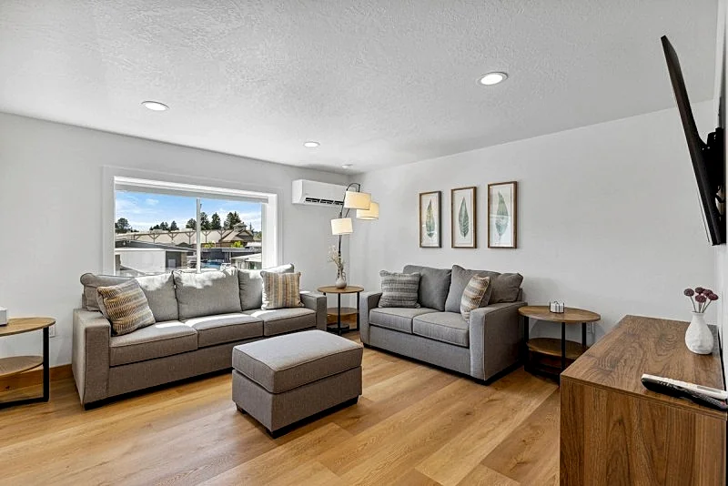New! Brand new Downtown Loft 205 - Lake views, half block from lake, restaurants, and shopping