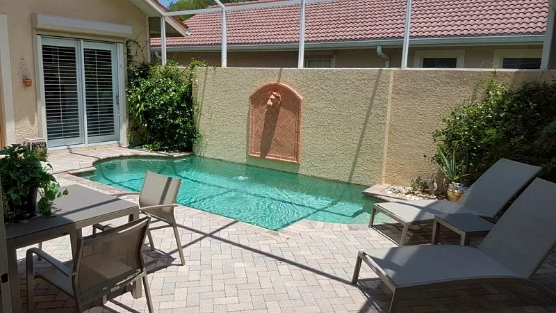 Private 3BR 3BA Villa in Gorgeous Resort-Style Gated Community close to a beach