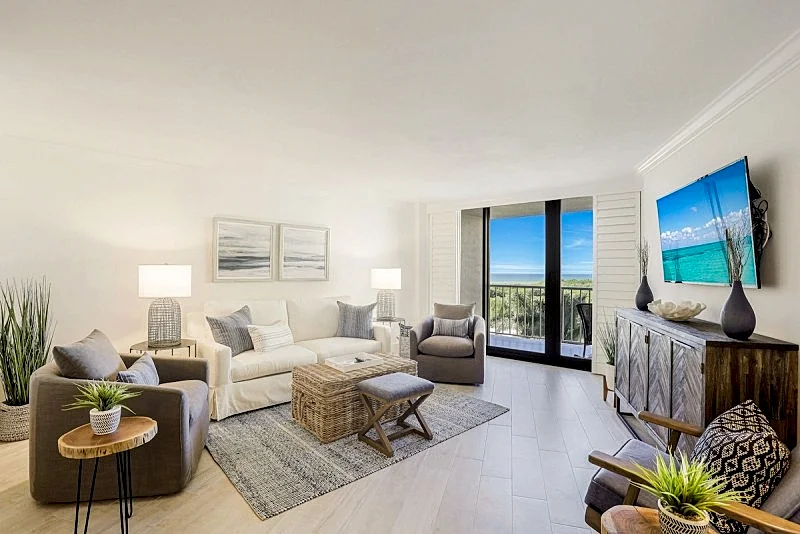Marco Beachfront Condo at South Seas Tower 3 #601, Renovated Throughout