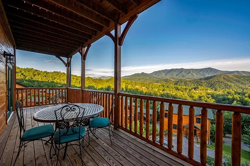 For Spacious Skies Cabin w/ Views, Hot Tub, Game Room