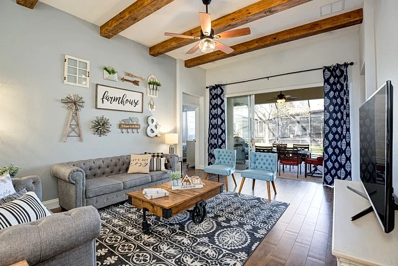 Brand new pool home w/ game room & themed rooms @ Windsor Hills-5 mins to Disney