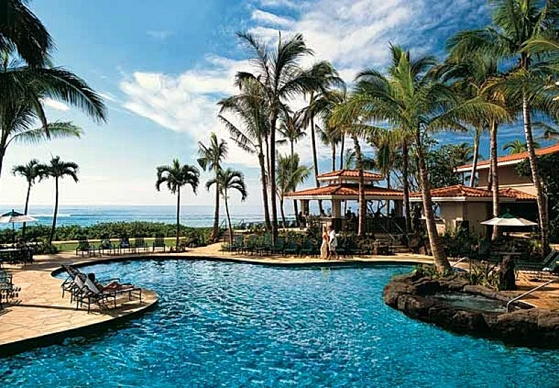 Marriott's Waiohai Beach Club, Oceanfront resort! 2 bd villa!