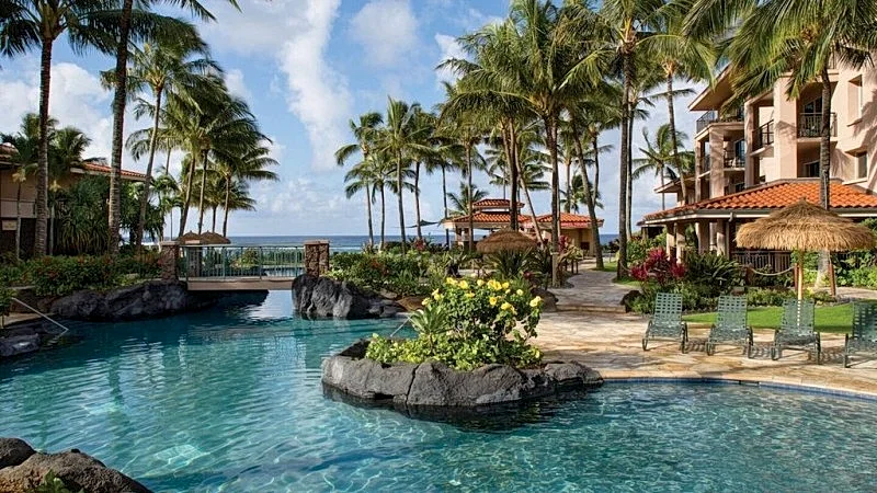 Marriott's Waiohai Beach Club, Oceanfront resort! 2 bedroom villa!