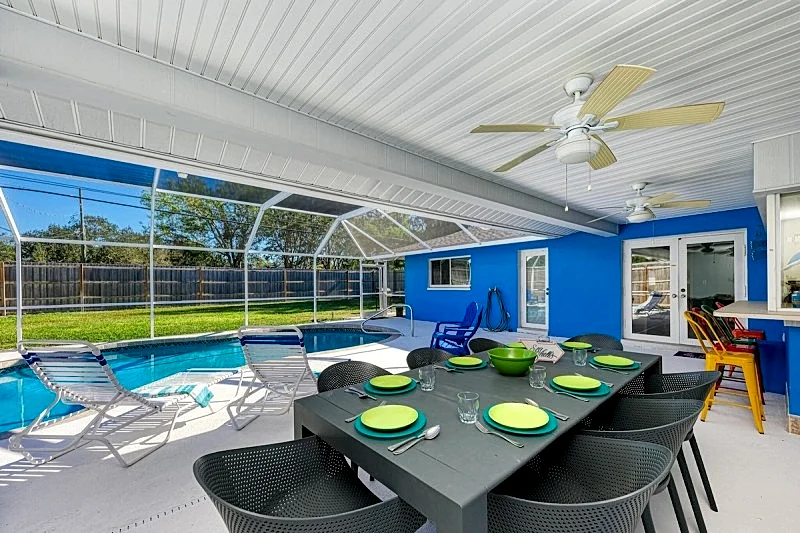 Your Dream Pool Home in Sarasota: #1 Siesta Key Beach a short drive