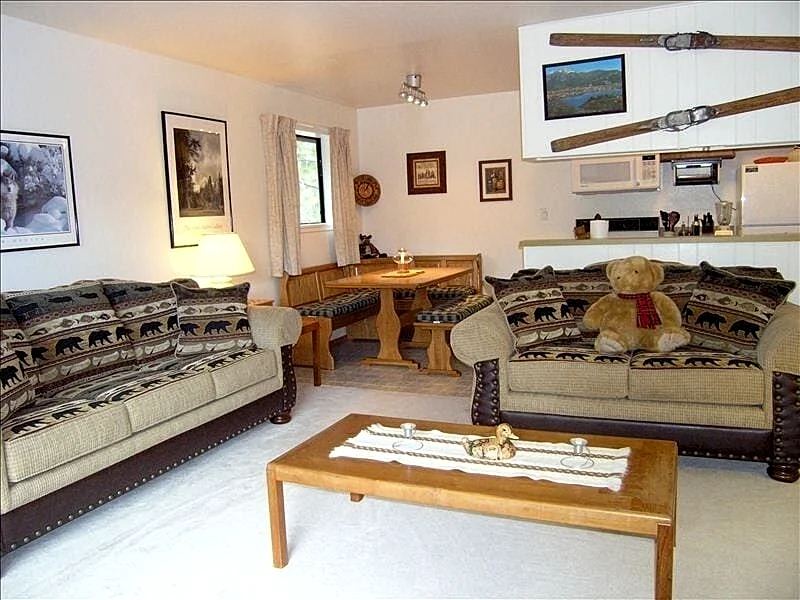 Comfortable & Convenient 1BR Condo in Olympic Valley, USA with free, fast WiFi