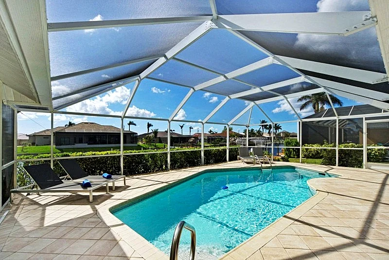 CCVS - Villa Tuscany - Sunny South-Facing Retreat with Pool & Canal Views in Cape Coral
