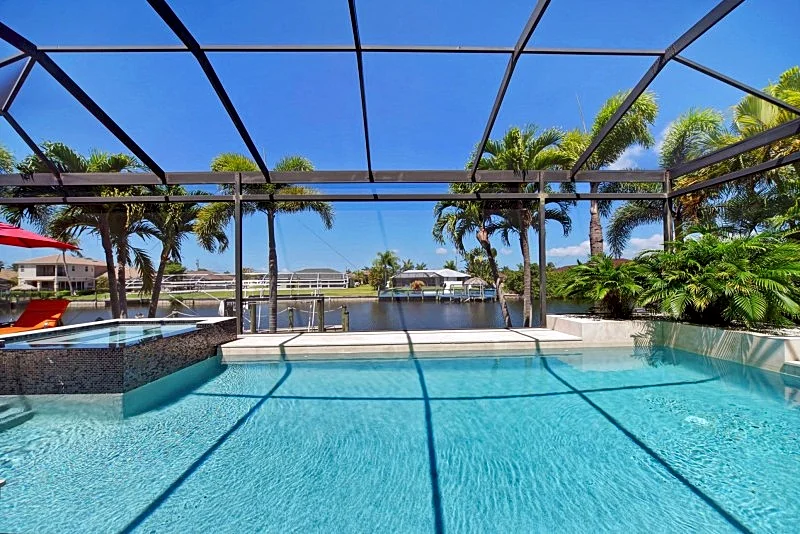 CCVS - Villa The Residence - Luxury Villa with Heated Pool, Canal Views in Cape Coral