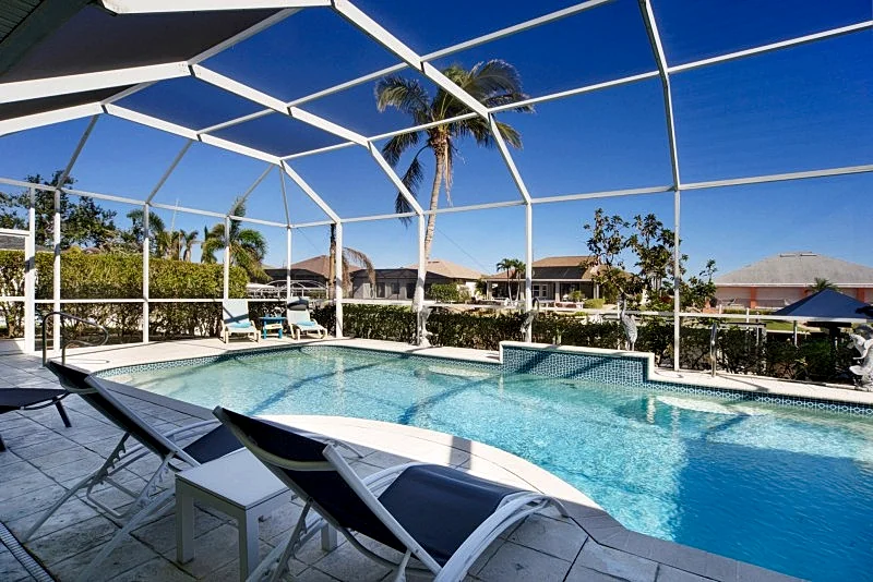 CCVS - Villa Boca Raton: Stylish Cape Coral Retreat with Private Pool & Gulf Access