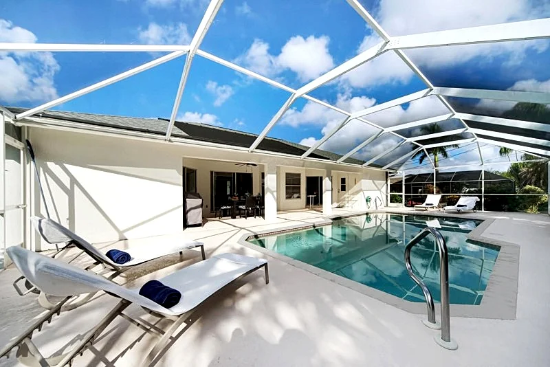 CCVS - Villa Allegra: Stylish Retreat with Pool & Relaxing Terrace in Cape Coral