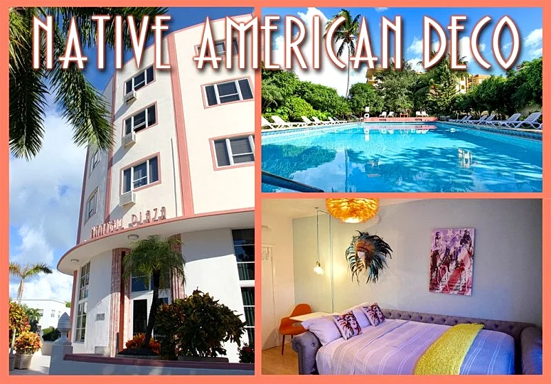 "Native American Inspired" Art Deco Retreat in a Safe Neighborhood!