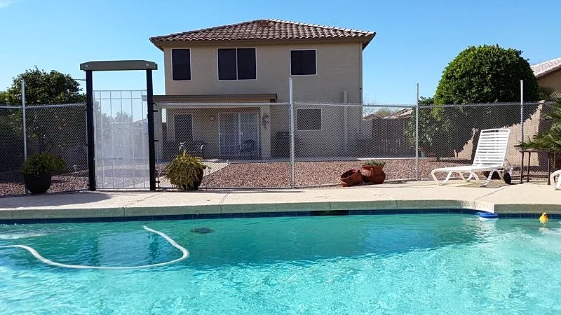 Very Private Urban Orchard with Fenced Pool