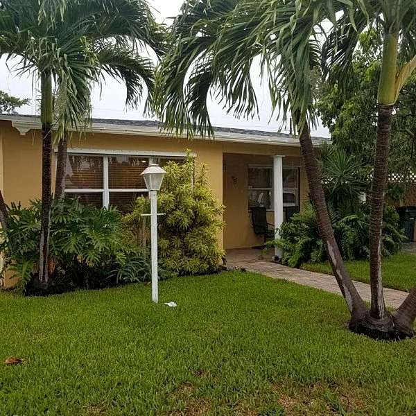 Large furnished 2/1 with washer/dryer and carport