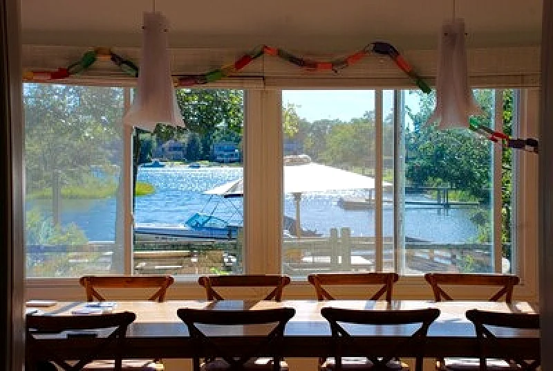 Hampton Waterfront Beach Home With Dock