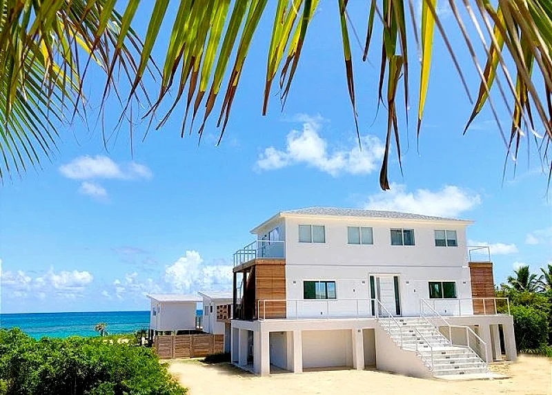 Brand New Beachfront Cottage in Boutique Resort on Deserted Pink Sand Beach