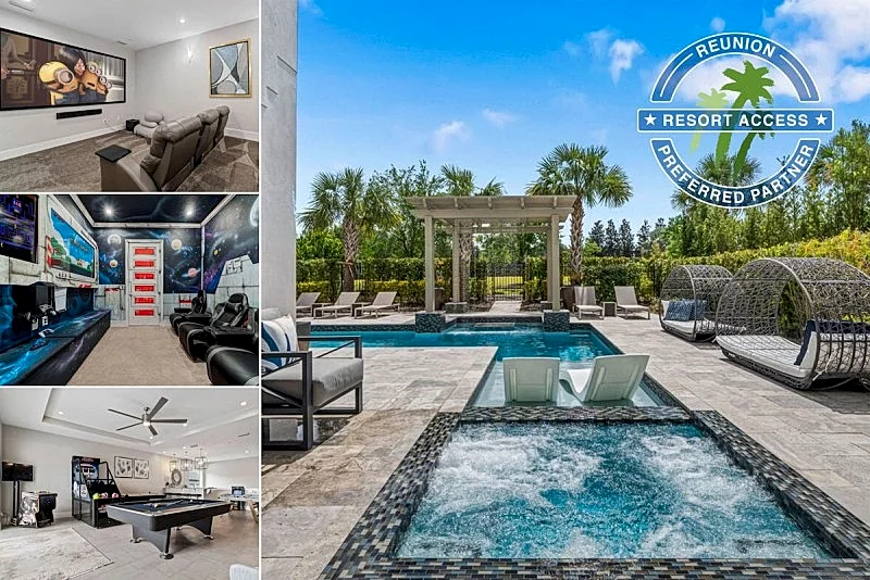 Bear's Den Arbor Retreat | 8 bed, 9 bath | Theater Room | Games Room | Reunion Membership