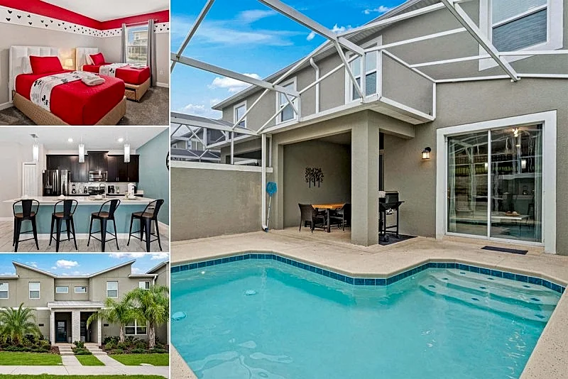The Retreat's Jewel | 4 bed, 3 bath | Private Pool |Townhome