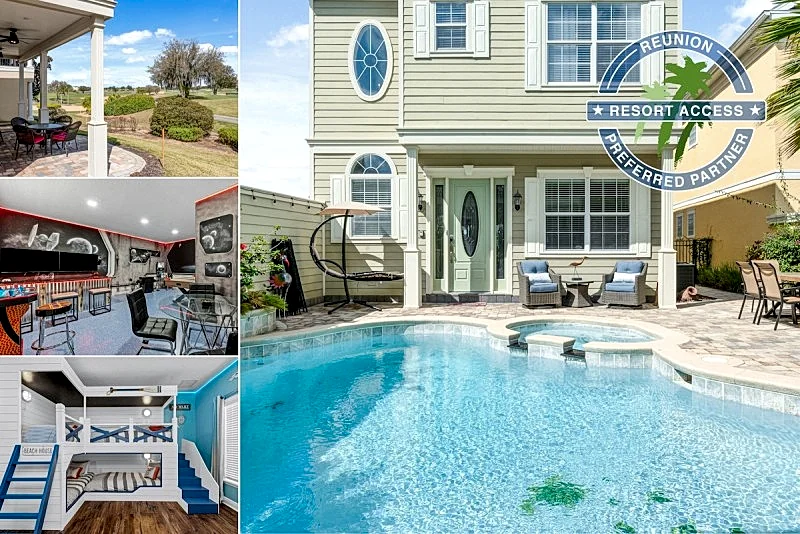 Palm Court Villa | Luxury Pool Home | Games Room | Minutes to Disney!