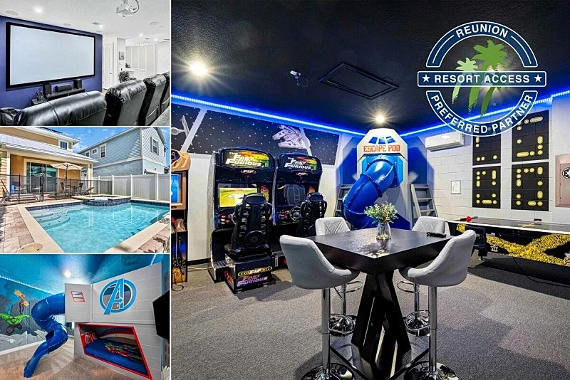 Patriots Landing Oasis | Games Room | Private Pool | Theater Room