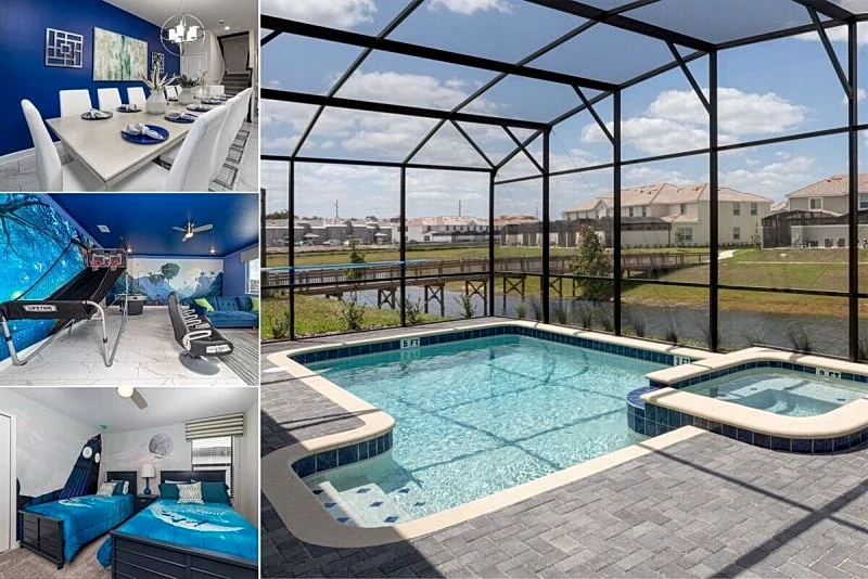 Fable Haven | 9 Bedroom Pool Home with Game Room!