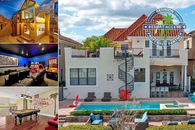 Legends Haven | 6 bed, 5.5 bath | Games/Theater Room | Private Pool