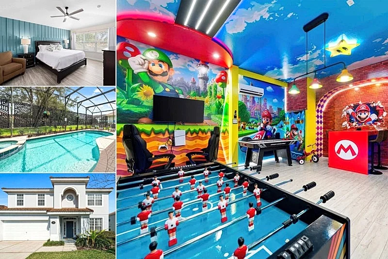 The Caste at Windsor Hills | 6 bed, 4 bath | Games Room | Private pool
