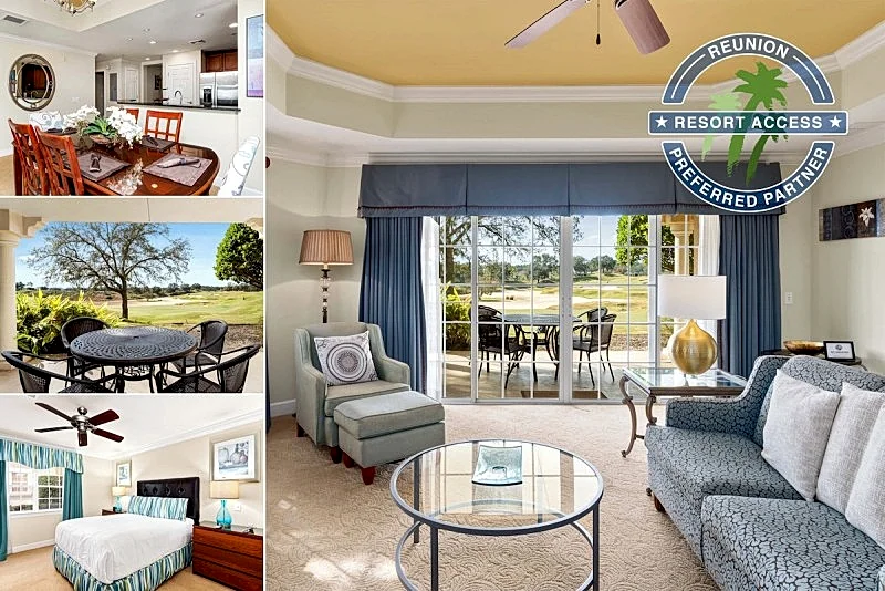 Centre Court Escape | 3 bed, 3 bath | Golf Course Views | Reunion Membership