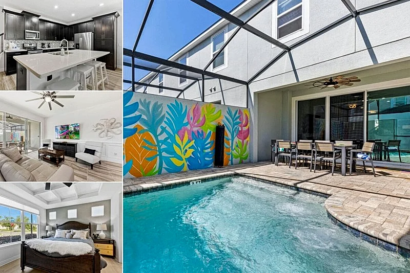 Solara Heaven | 5 bed, 4.5 bath | Private Pool | Townhome