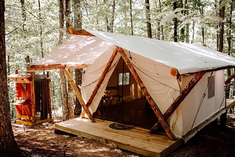Canopy Ridge Safari Tent 4-Dates book up fast!